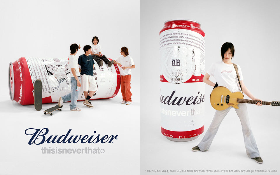 Thisisneverthat x Budweiser Collaboration Collection Released