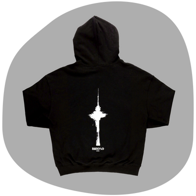 BIROSO Calligraphy Hoodie (Namsan Tower Design)