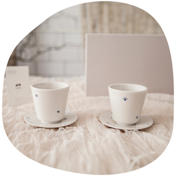 Hangeul Pattern Teacup Gift Set | | Uncategorized | Sorosi