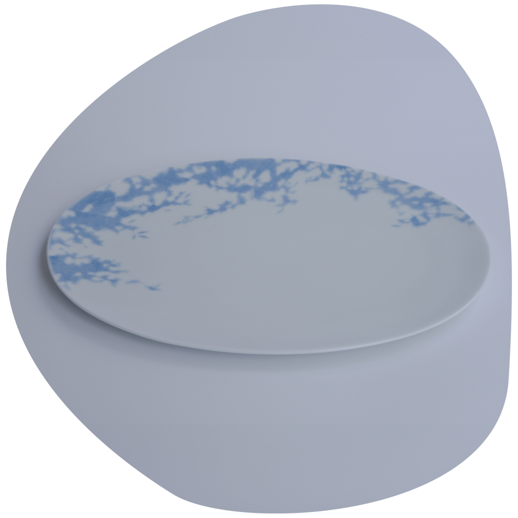 Tree Shade Oval Plate | home,Kitchen | Serving Trays