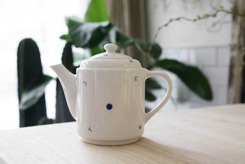 Korean consonant pattern teapot (dot pattern) | hangeul,hangul,korean,tea,teapot | Uncategorized | Sorosi