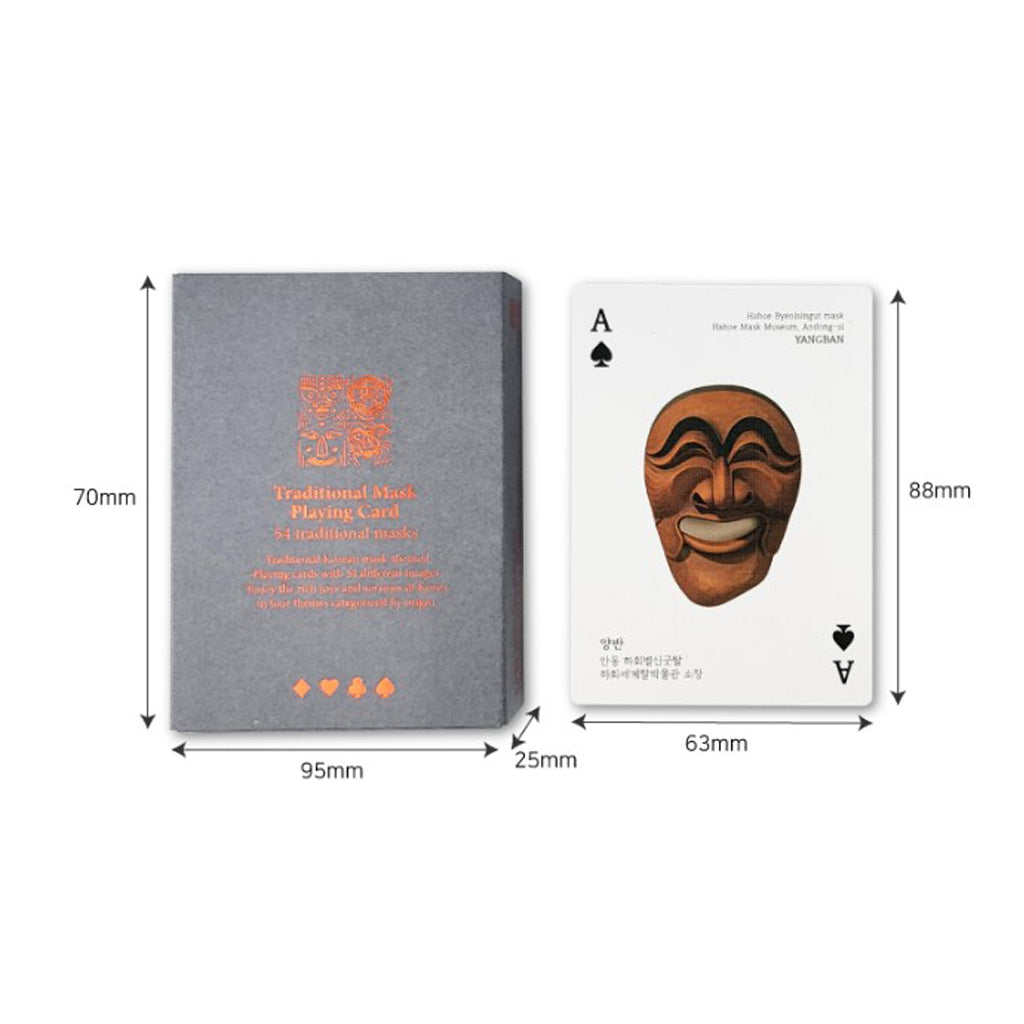Korean Traditional Mask Playing Card | T_H | Arts & Entertainment | Design Gaanche
