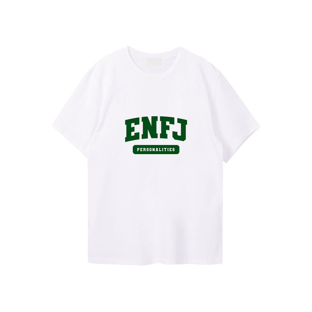 MBTI T-Shirt / White (ALL 16 Personalities) | Clothes | | GLAD BLISS