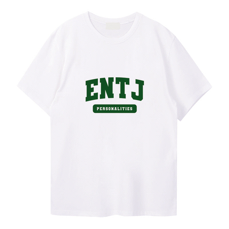 MBTI T-Shirt / White (ALL 16 Personalities) | Clothes | | GLAD BLISS