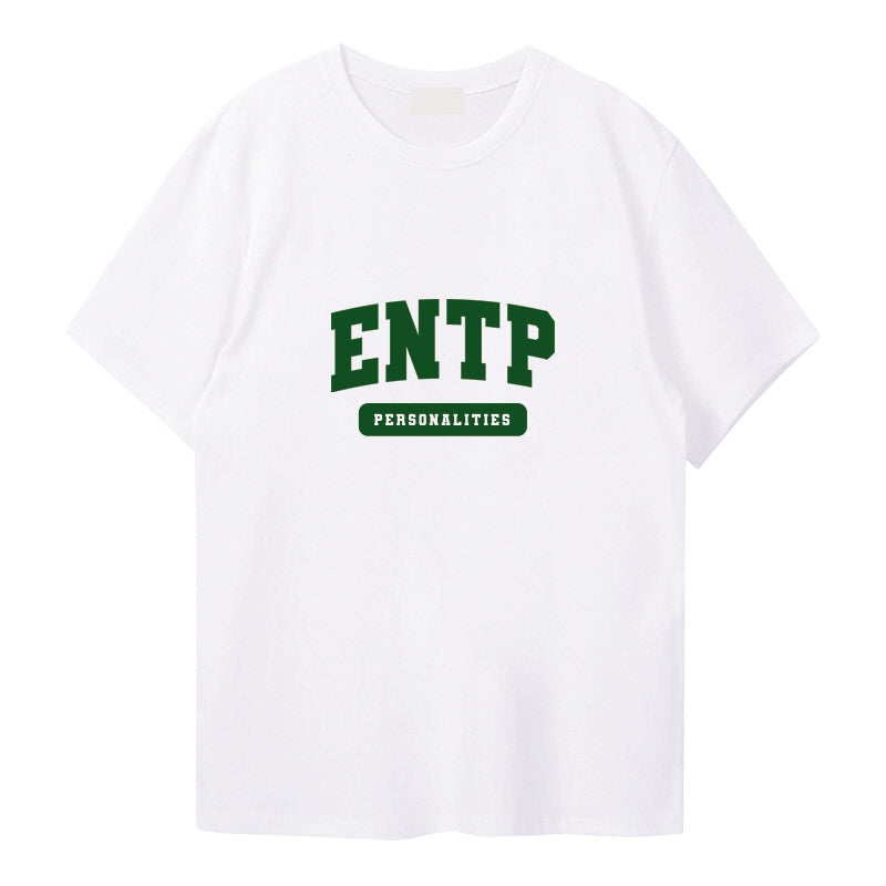 MBTI T-Shirt / White (ALL 16 Personalities) | Clothes | | GLAD BLISS