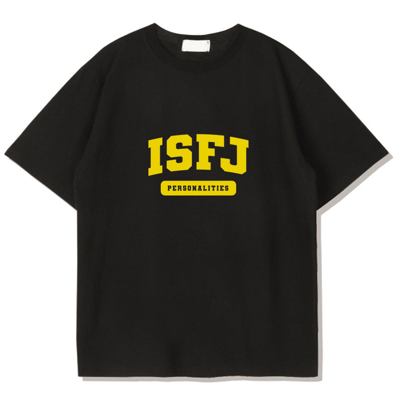 MBTI T-Shirt / Black (ALL 16 Personalities) | Clothes | | GLAD BLISS