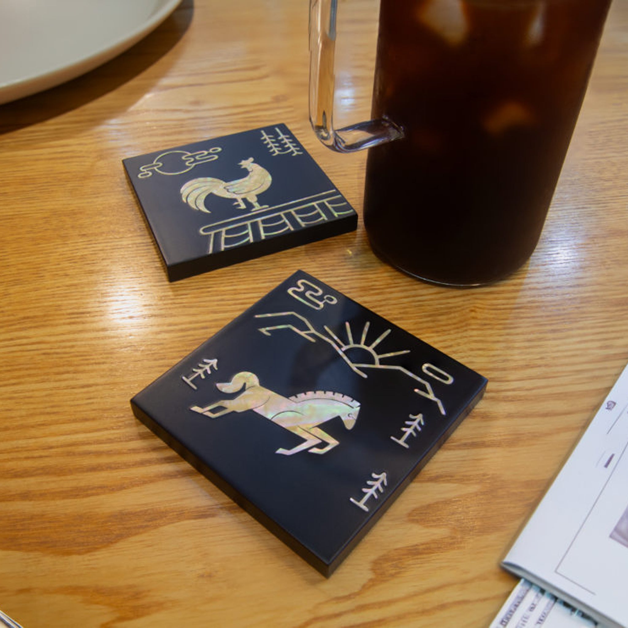 The Twelve Zodiac Animals Coaster | animal,coaster,koreaness,T_K,Twelve Zodiac | Coffee & Tea Sets | Jeon Han Na Jeon