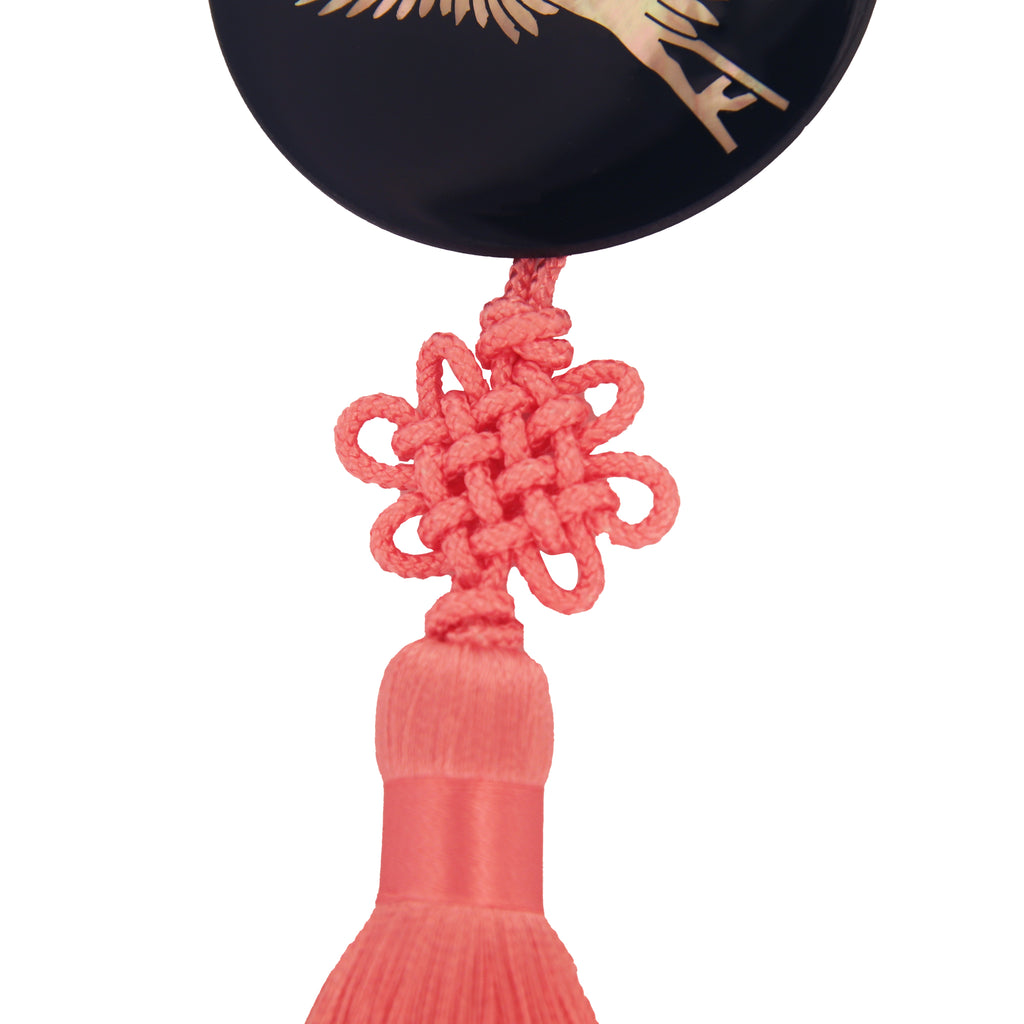 Jagae Crane Norigae Keyring_Pink | T_E,T_F | Keychains | Jeon Han Na Jeon