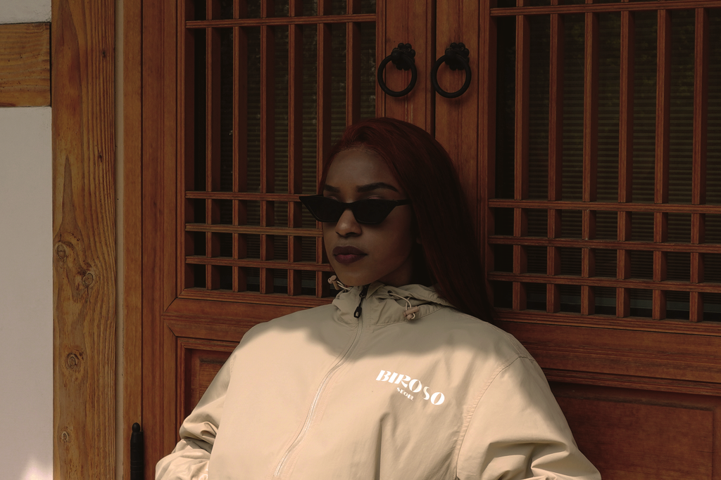 BIROSO Simple Logo Anorak Windbreaker Jacket | Clothes,fashion | | BIROSO