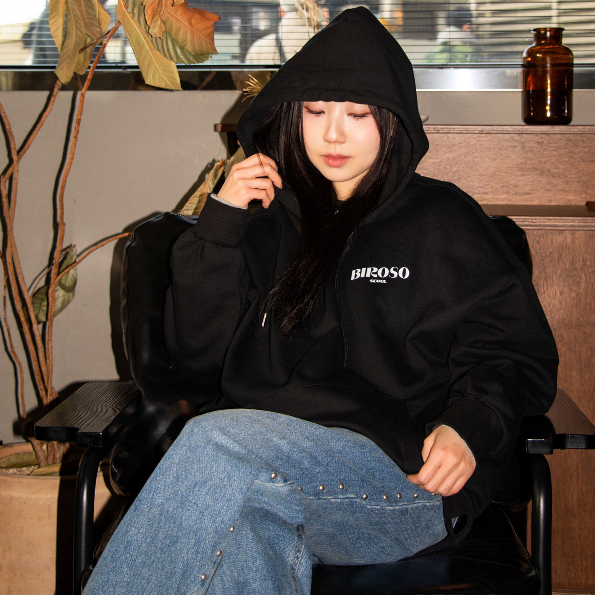 BIROSO Calligraphy Hoodie (Mugunghwa Design)