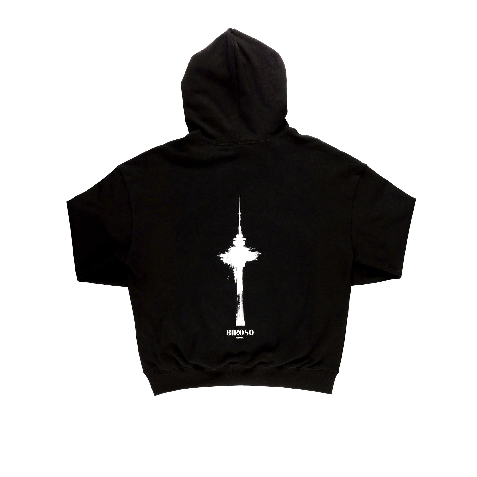 BIROSO Calligraphy Hoodie (Namsan Tower Design)