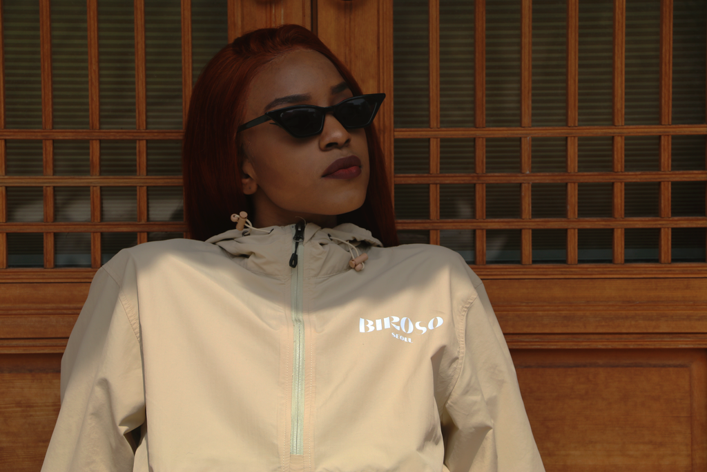 BIROSO Simple Logo Anorak Windbreaker Jacket | Clothes,fashion | | BIROSO