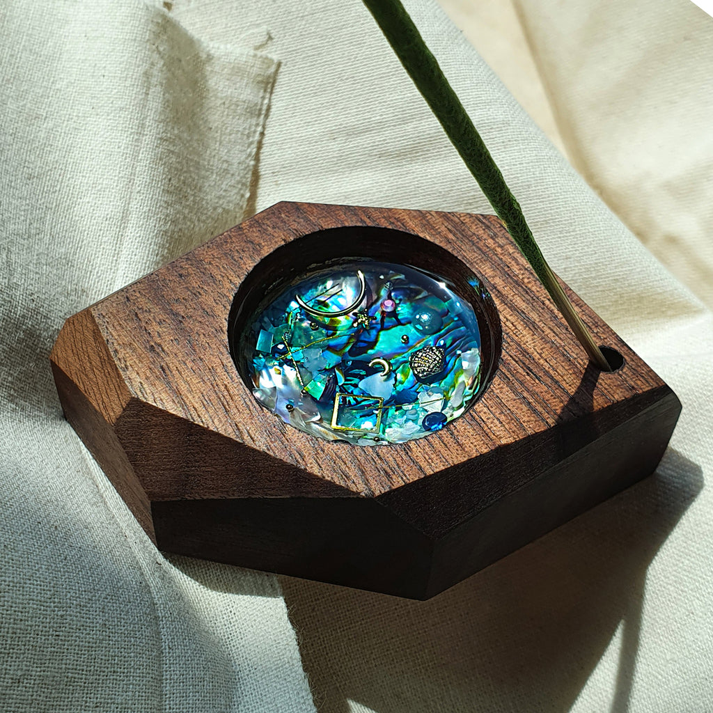 Jagae Wooden Incense Holder_Sea Bearing | T_H | Uncategorized | lemowoo