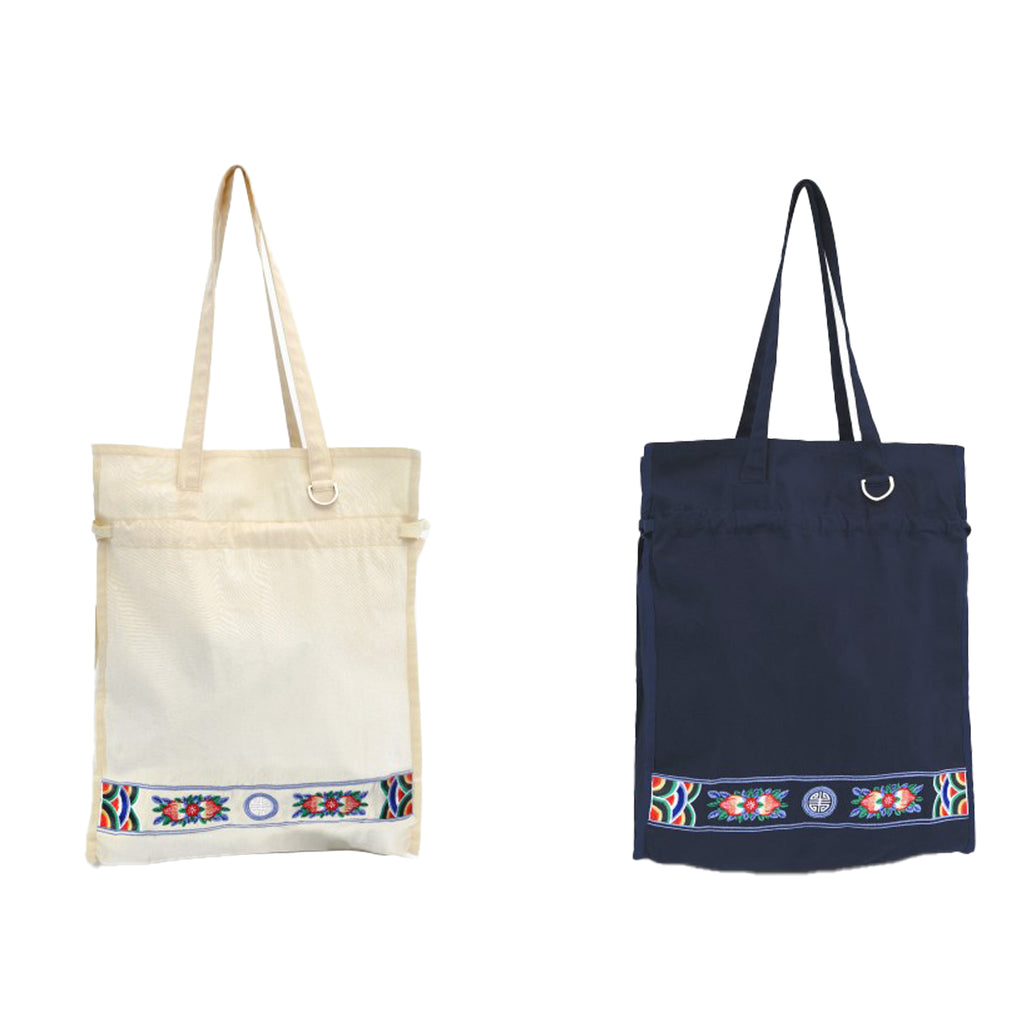 Gungbo Bojagi Embroidery Bokjori Eco Bag | T_E,T_F | Uncategorized | MIMIDAR