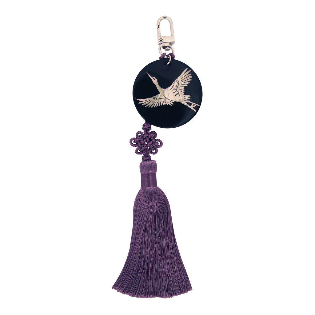Jagae Crane Norigae Keyring_Purple | T_E,T_F | Keychains | Jeon Han Na Jeon