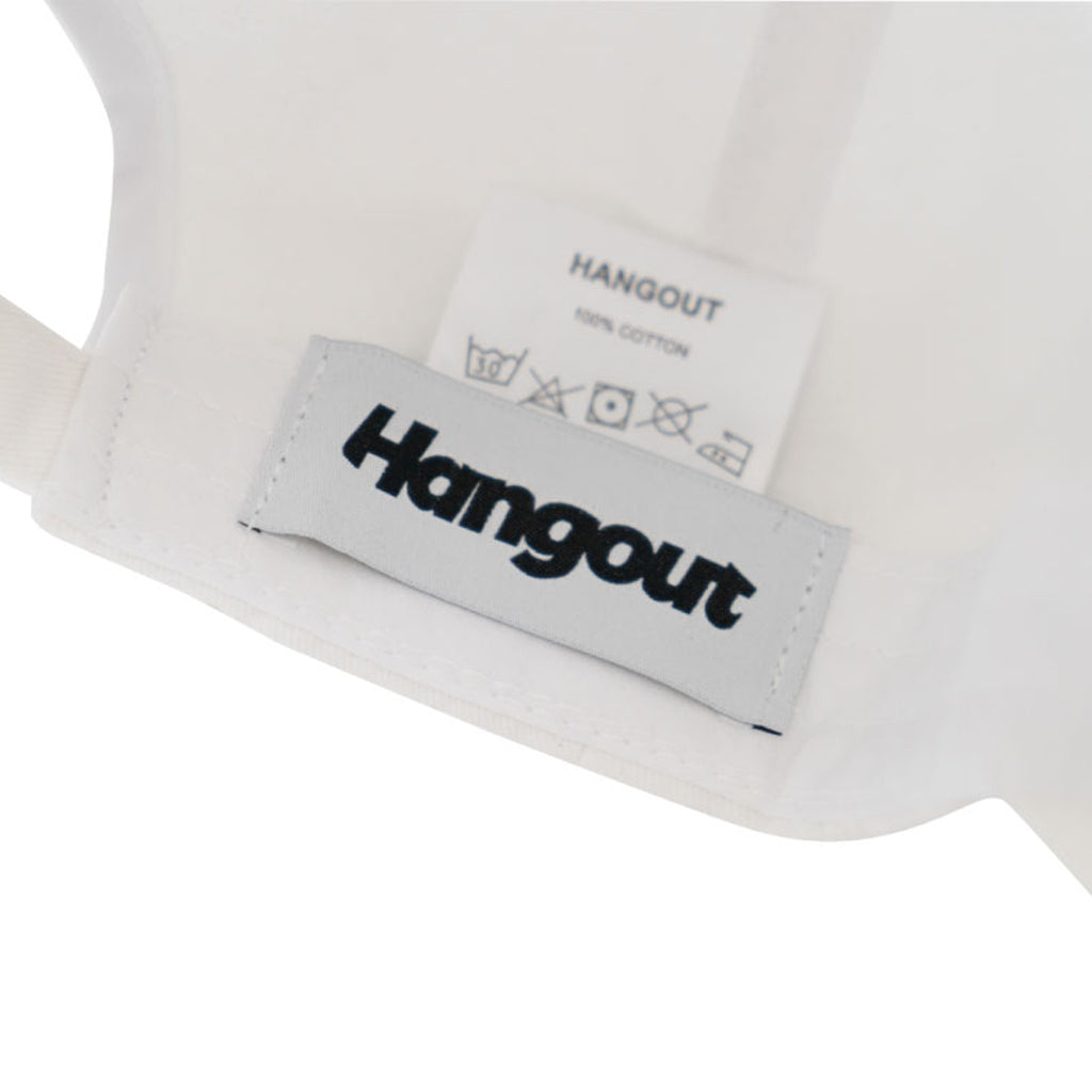 Hangout Seoul Embroidered Hayan Cap (White) | etc,fashion | | Hangout