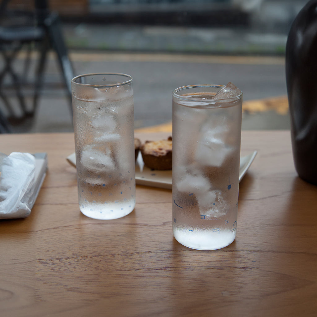 Hangeul Pattern Heat Resistant Glass Set 2p | | Uncategorized | Sorosi