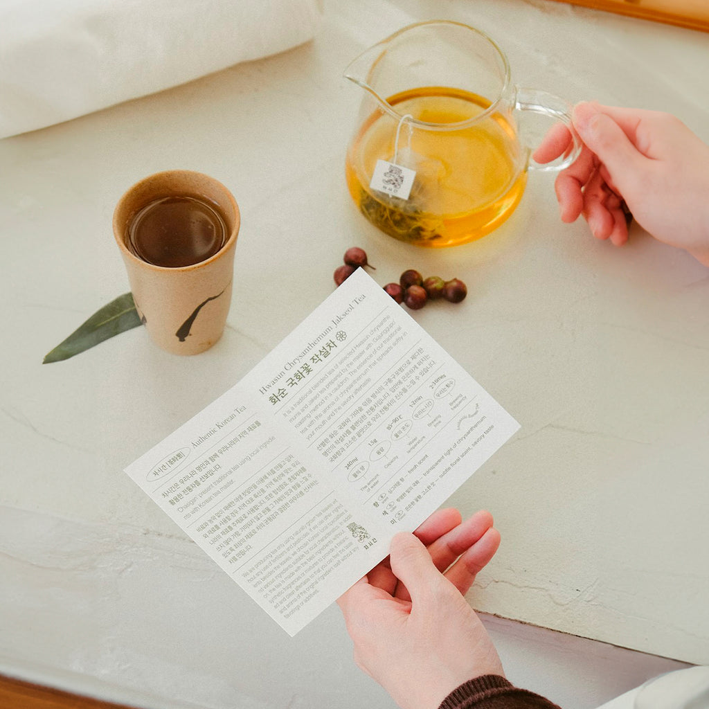 Hwasun Chrysanthemum Jakseol tea | T_T | Uncategorized | Chasigan