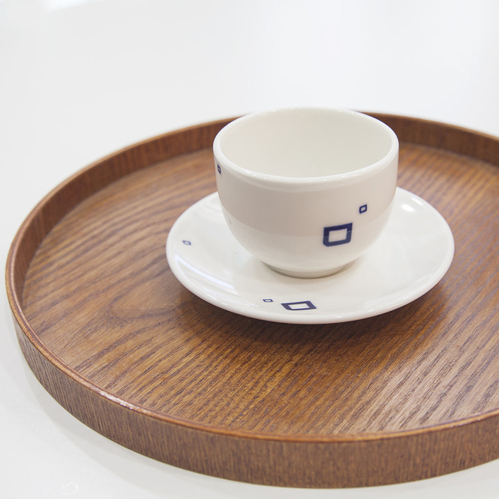 Hangeul 'ㅁ' pattern Dessert cup (teacup) set | Kitchen | Uncategorized | Sorosi