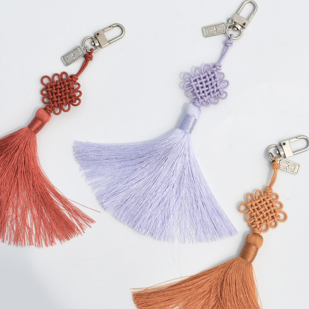 Korean Traditional Chrysanthemum Knot Keyring Norigae | T_E,T_F | Uncategorized | MIMIDAR