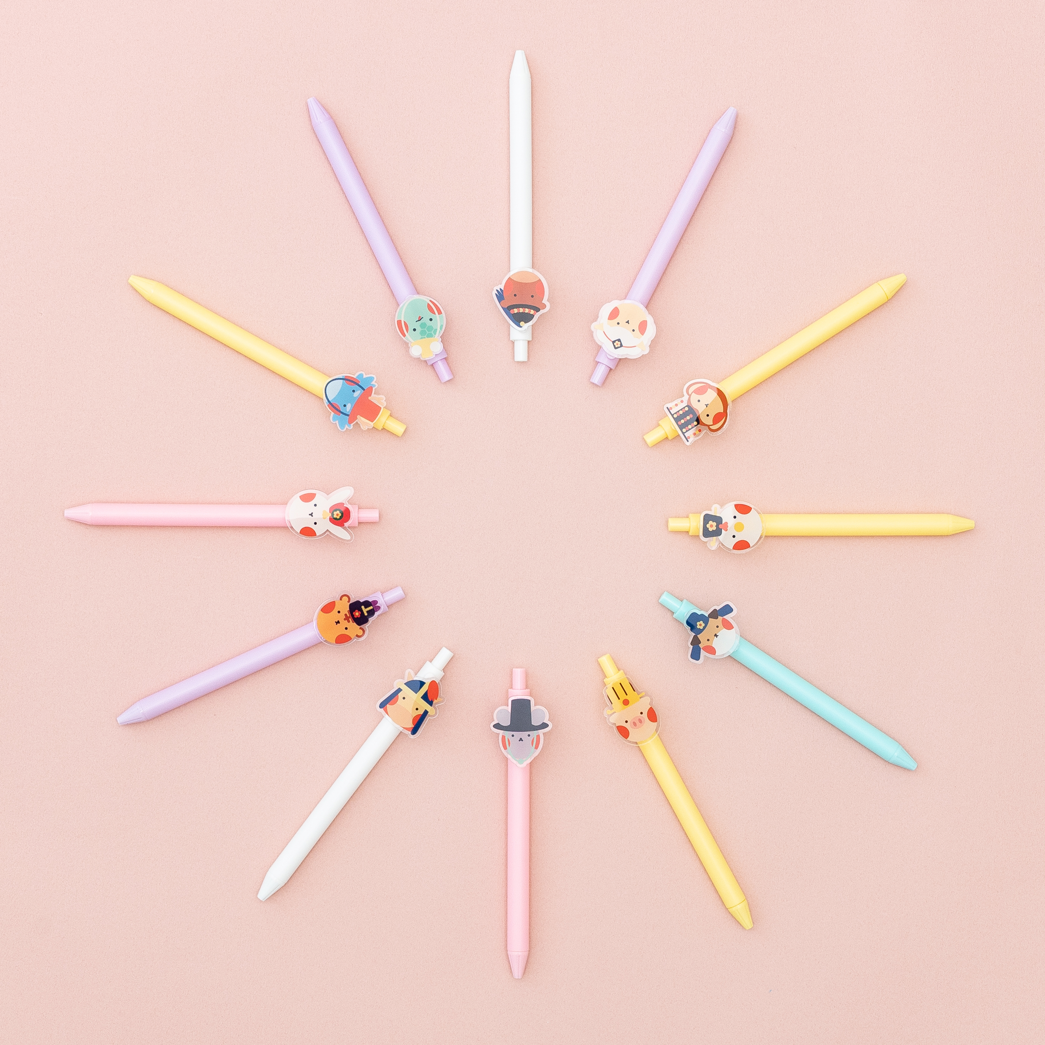 Zodiac Animal Character Pen