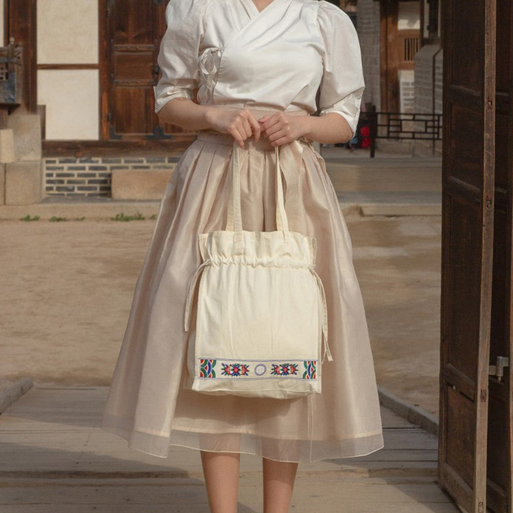 Gungbo Bojagi Embroidery Bokjori Eco Bag | T_E,T_F | Uncategorized | MIMIDAR
