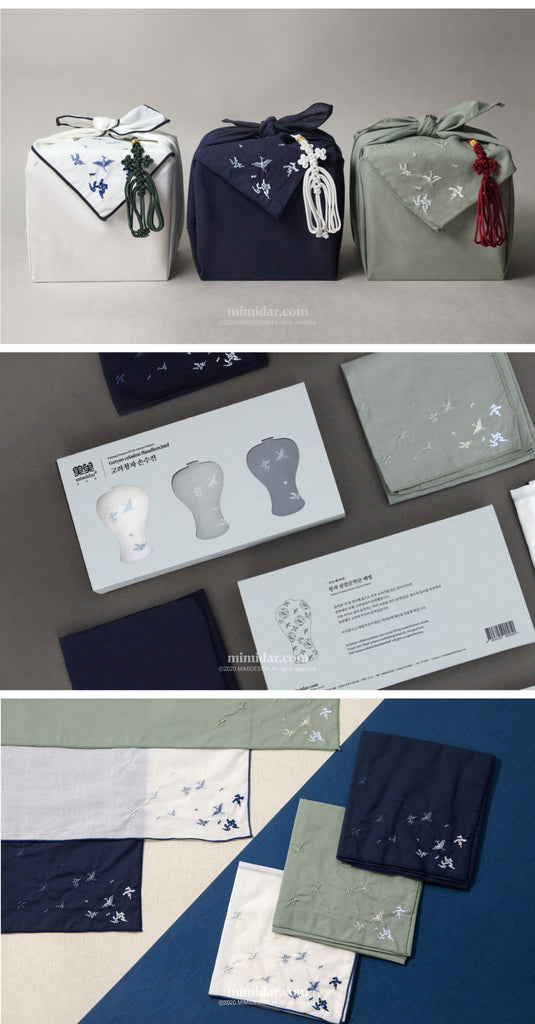 Goryeo celadon embroidered handkerchief | T_E,T_F | Uncategorized | MIMIDAR