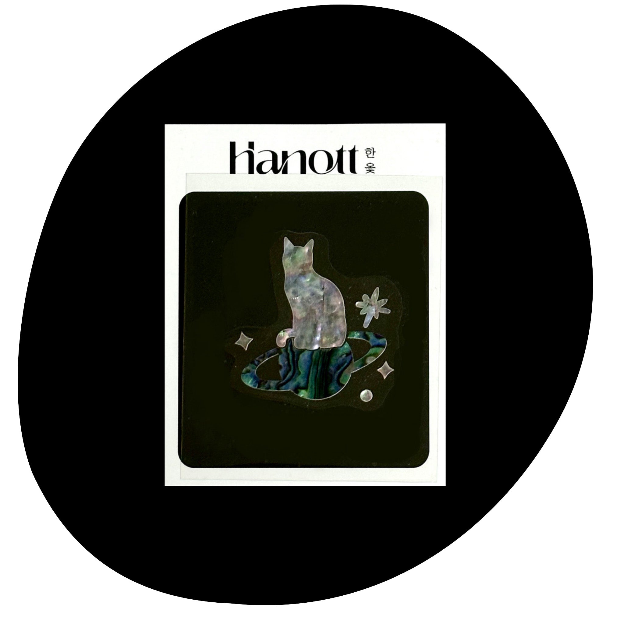 Planet Nyang(Cat) - Najeonchilgi Sticker